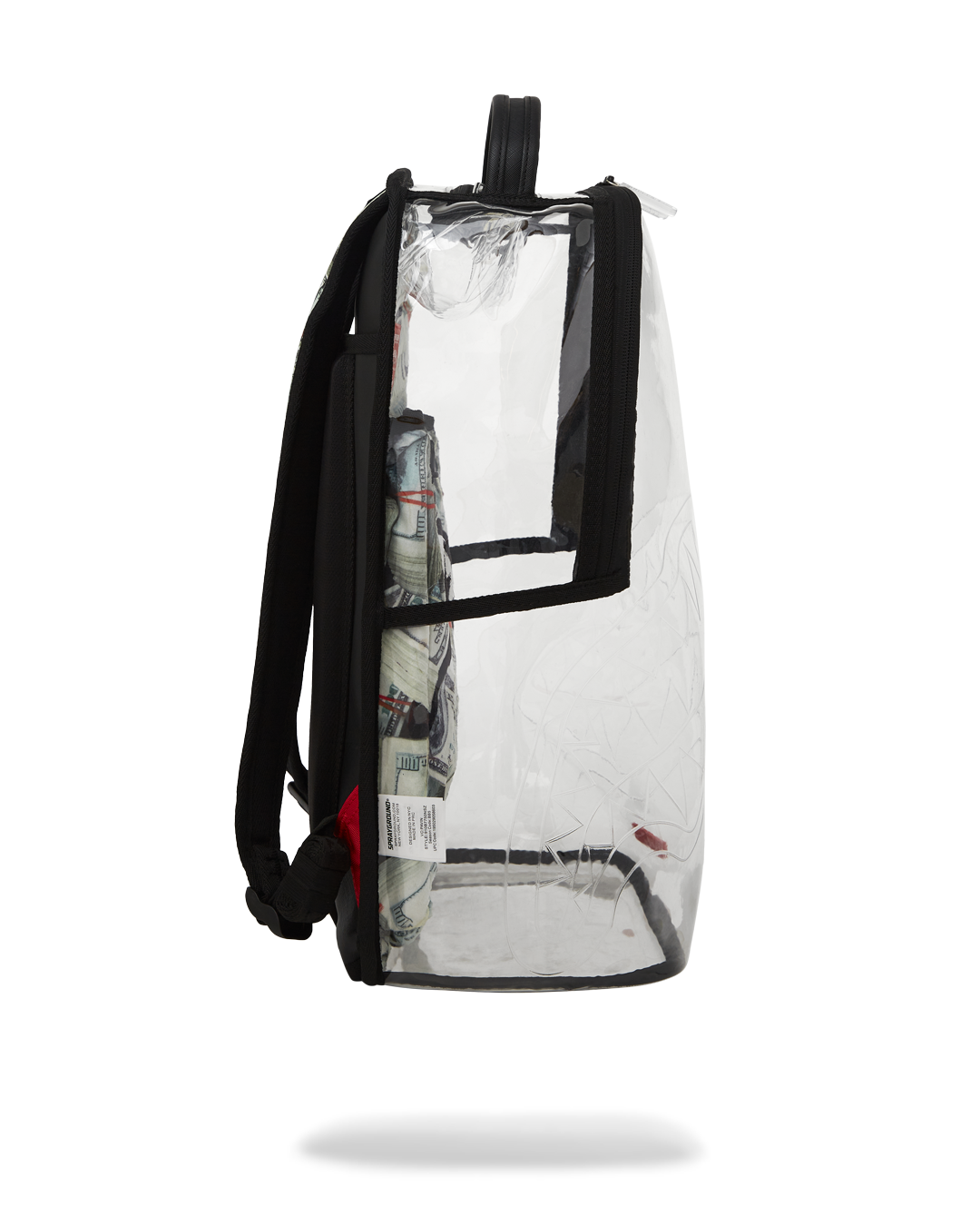 MONEY PILE CLEAR DLXS BACKPACK