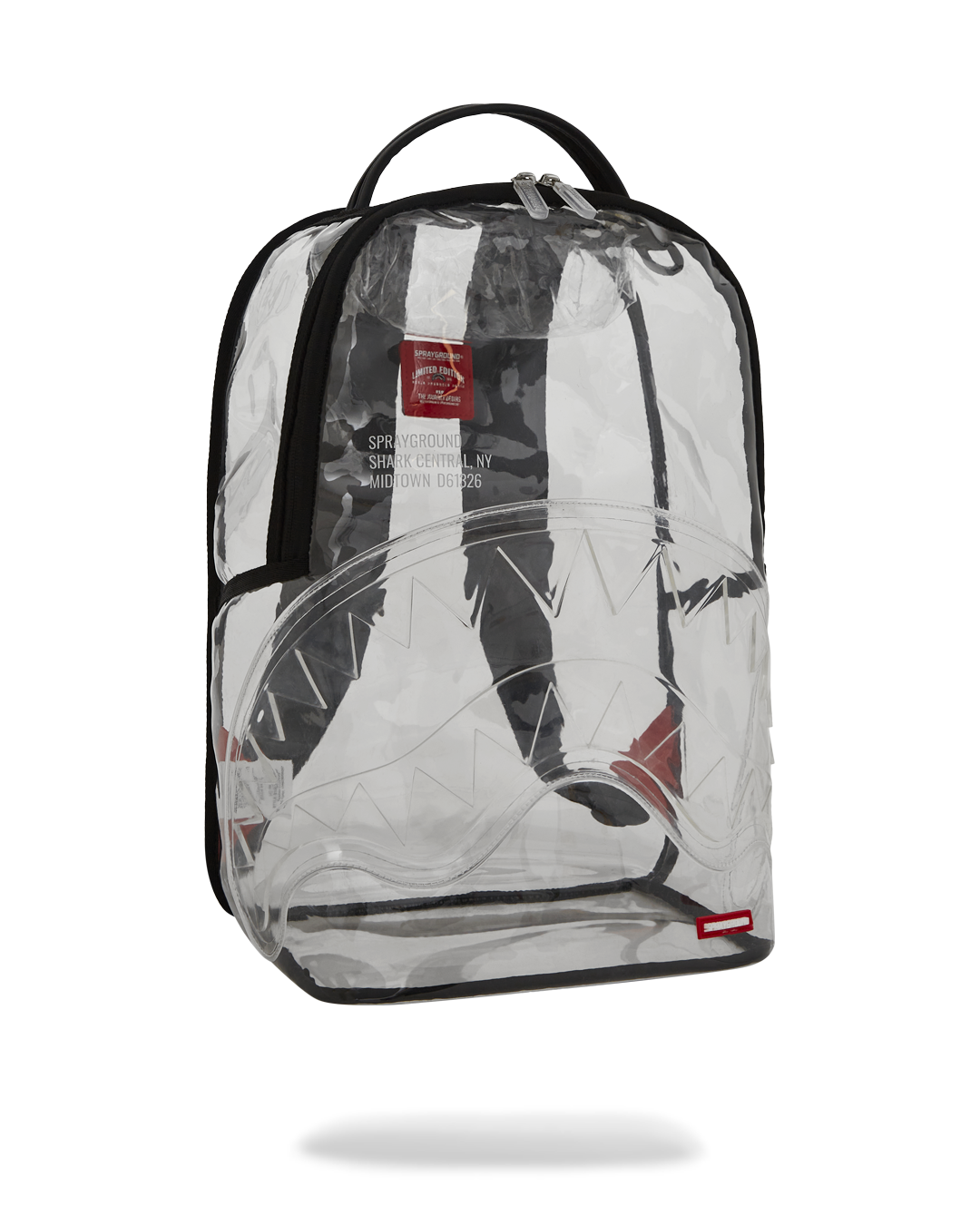 SHARK CENTRAL CLEAR DLX BACKPACK