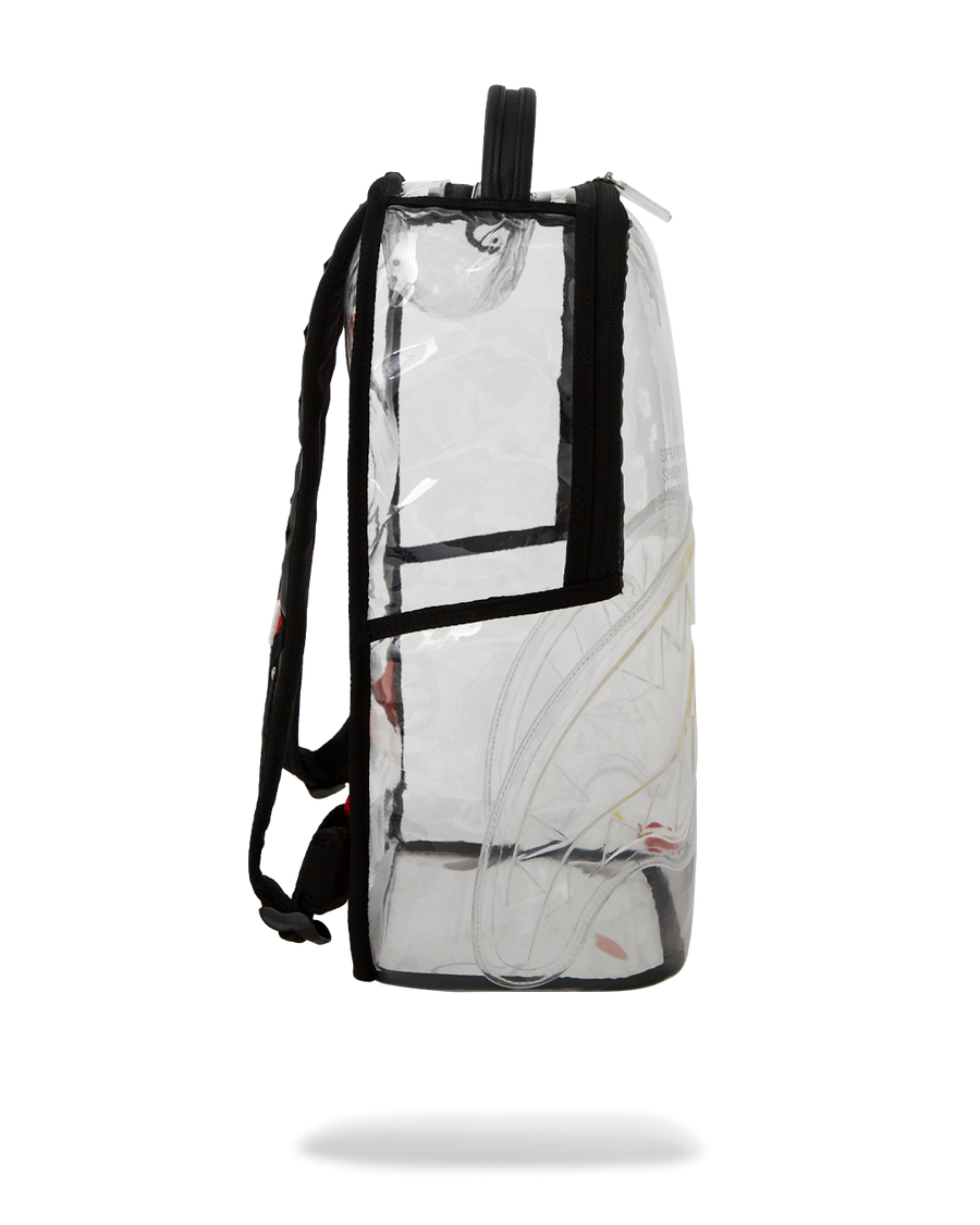 SHARK CENTRAL CLEAR DLX BACKPACK