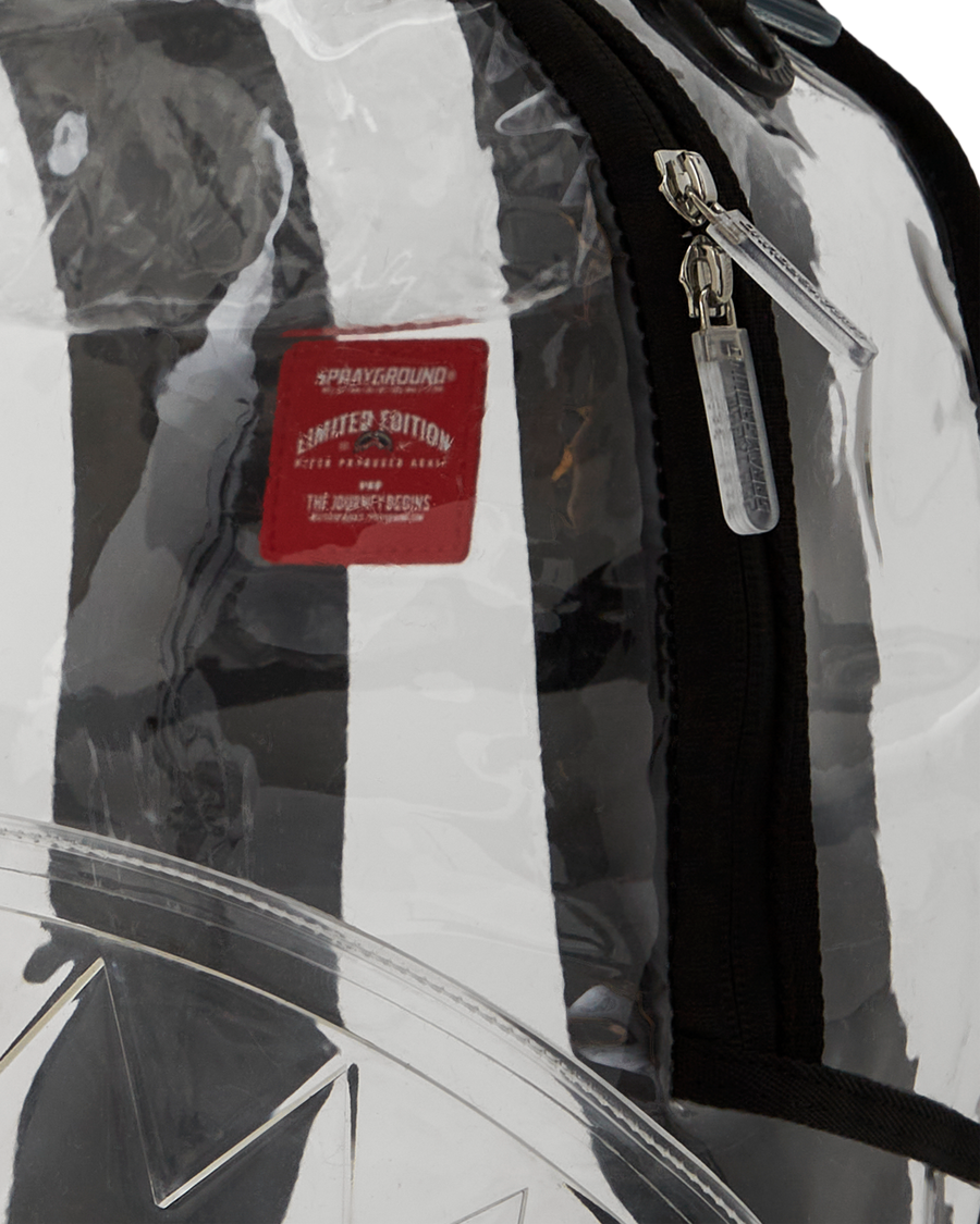 SHARK CENTRAL CLEAR DLX BACKPACK