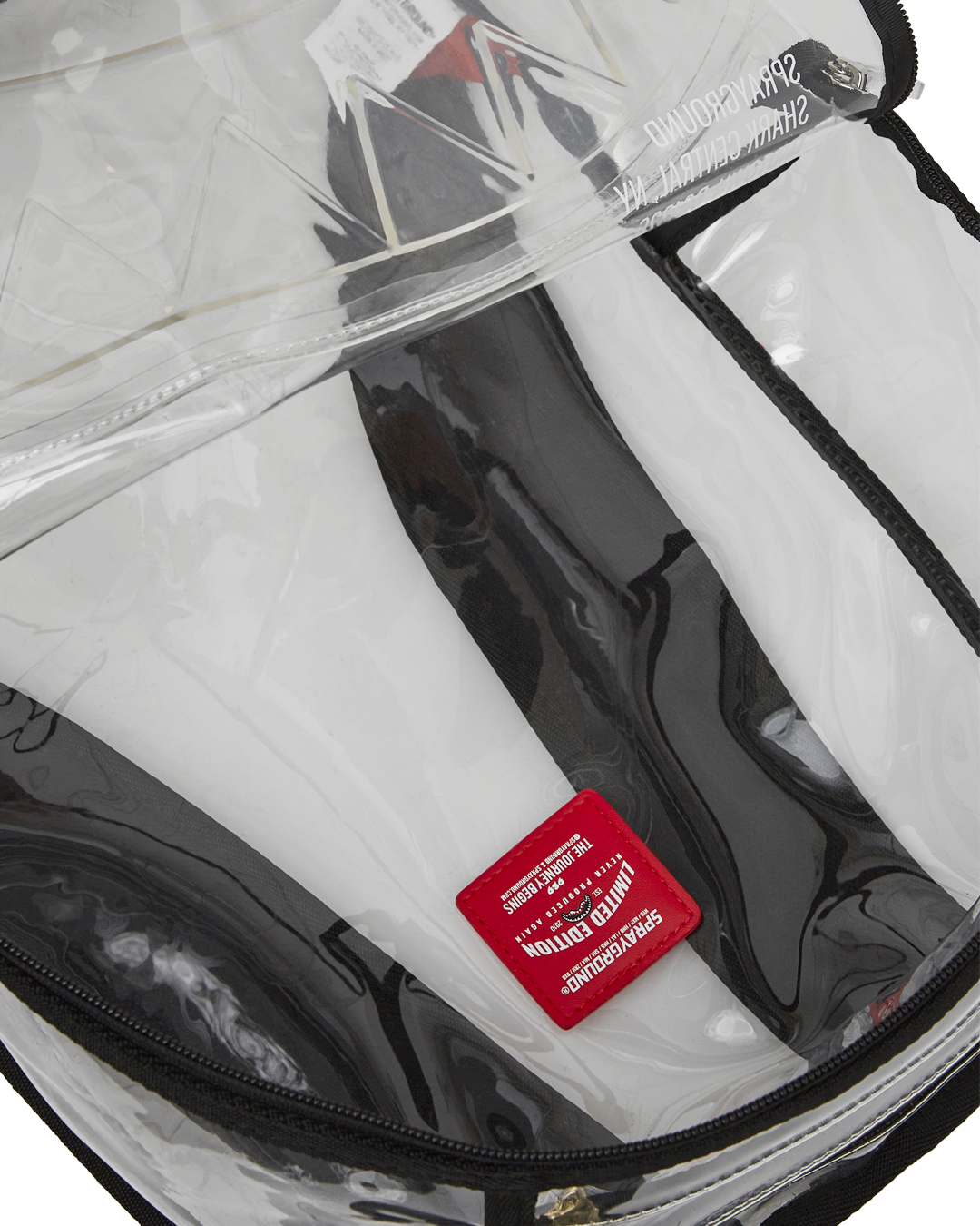 SHARK CENTRAL CLEAR DLX BACKPACK