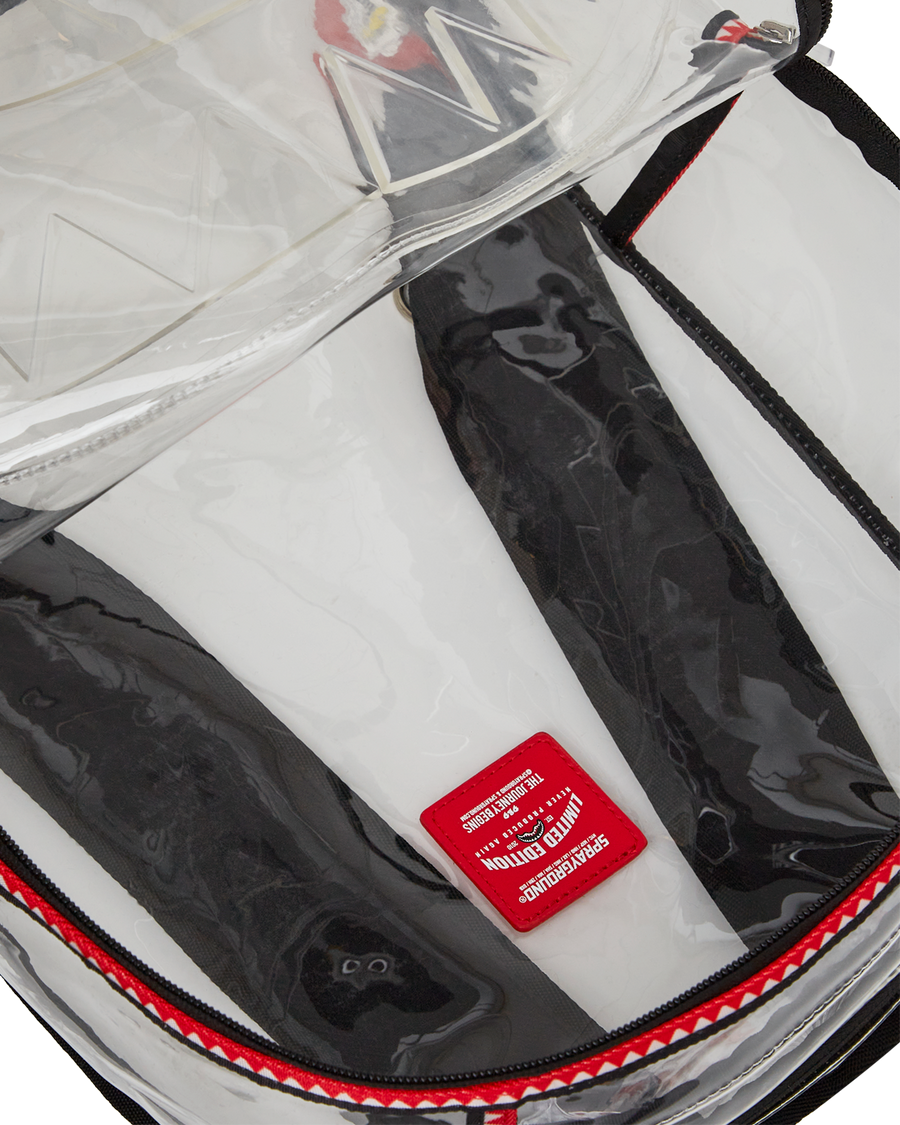 VSM PIPING DLX CLEAR BACKPACK