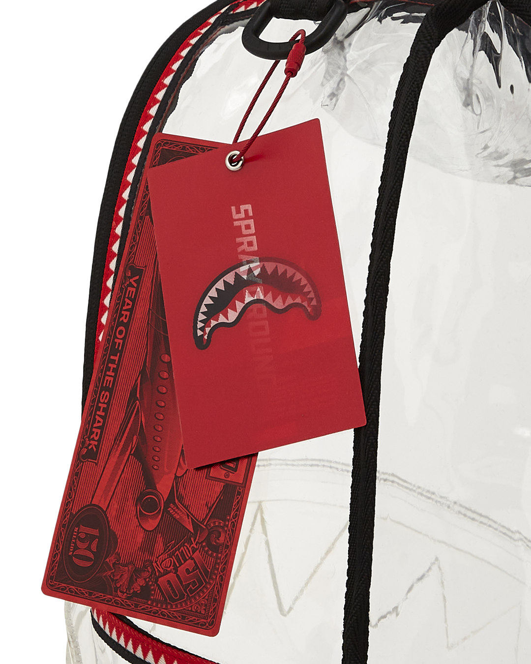 VSM PIPING DLX CLEAR BACKPACK