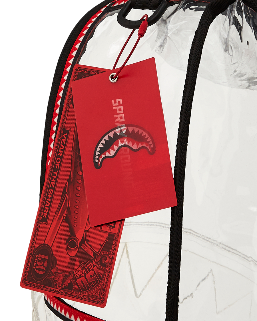 VSM PIPING DLX CLEAR BACKPACK
