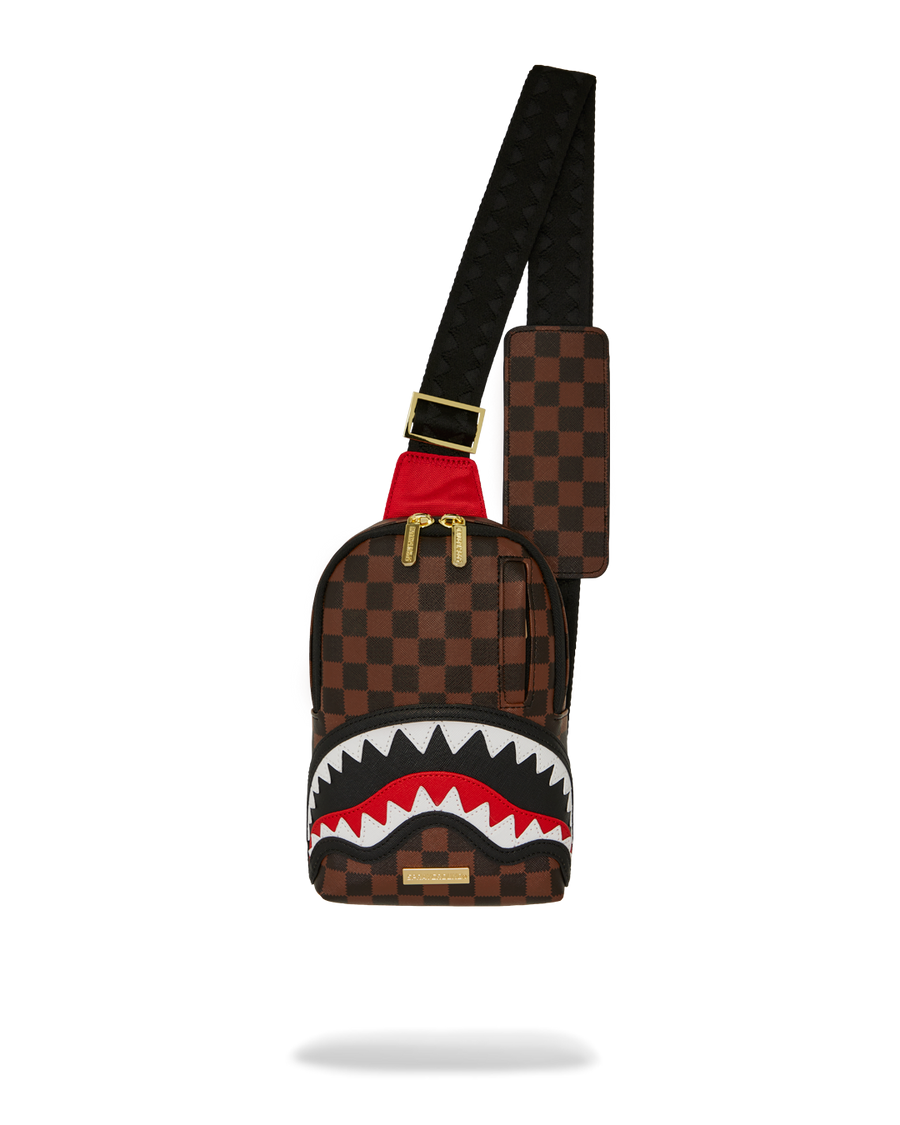 SAWTOOTH SHARKS IN PARIS ONE-STRAP BACKPACK
