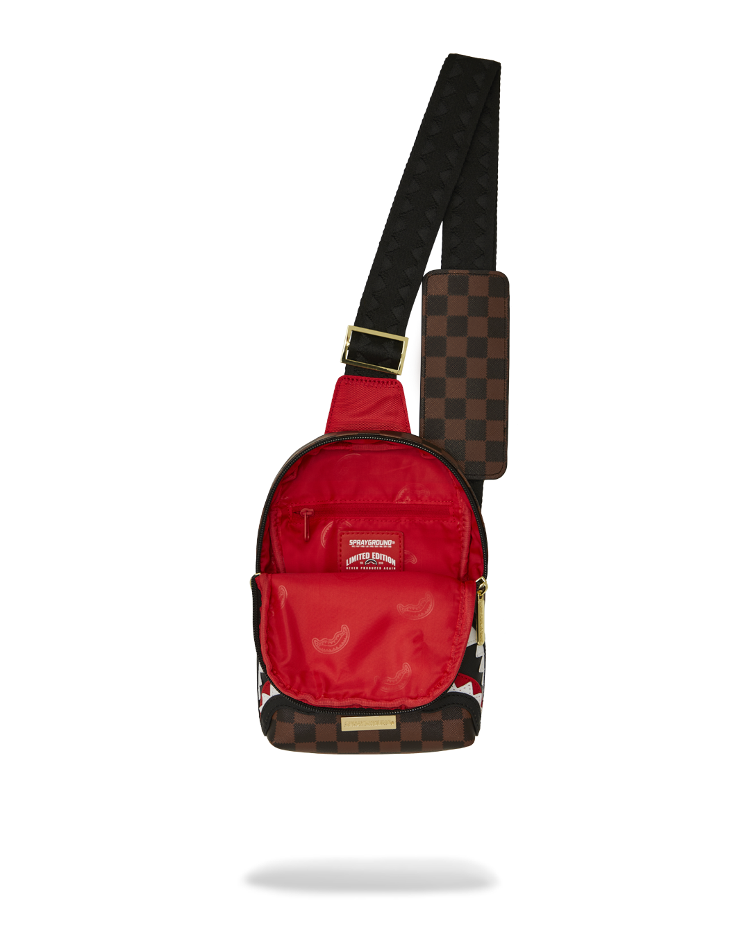 SAWTOOTH SHARKS IN PARIS ONE-STRAP BACKPACK