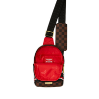 SAWTOOTH SHARKS IN PARIS ONE-STRAP BACKPACK