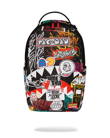 PACMAN STICKERS  DLXSV BACKPACK