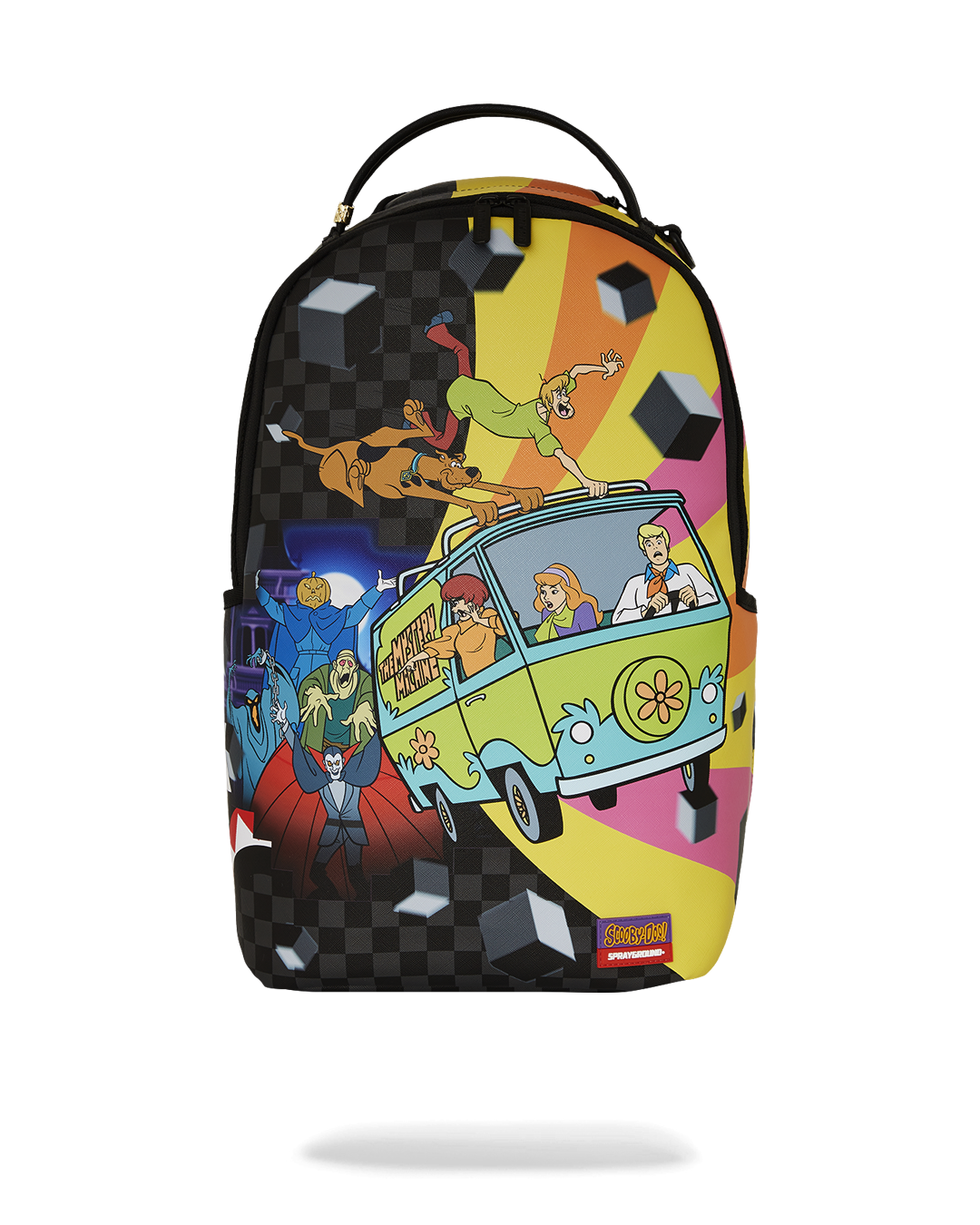 SCOOBY DOO CHECKER SMASH HIPPIE DLSXV BACKPACK