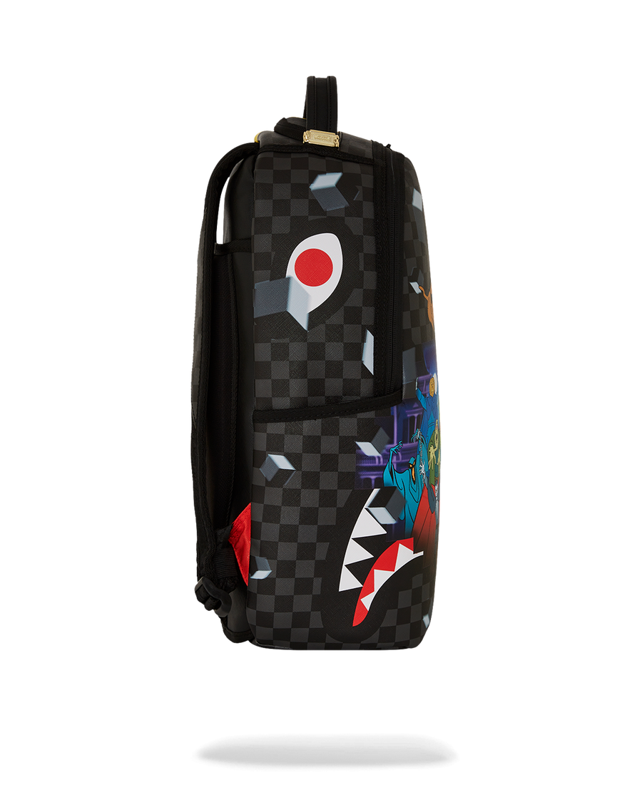 SCOOBY DOO CHECKER SMASH HIPPIE DLSXV BACKPACK