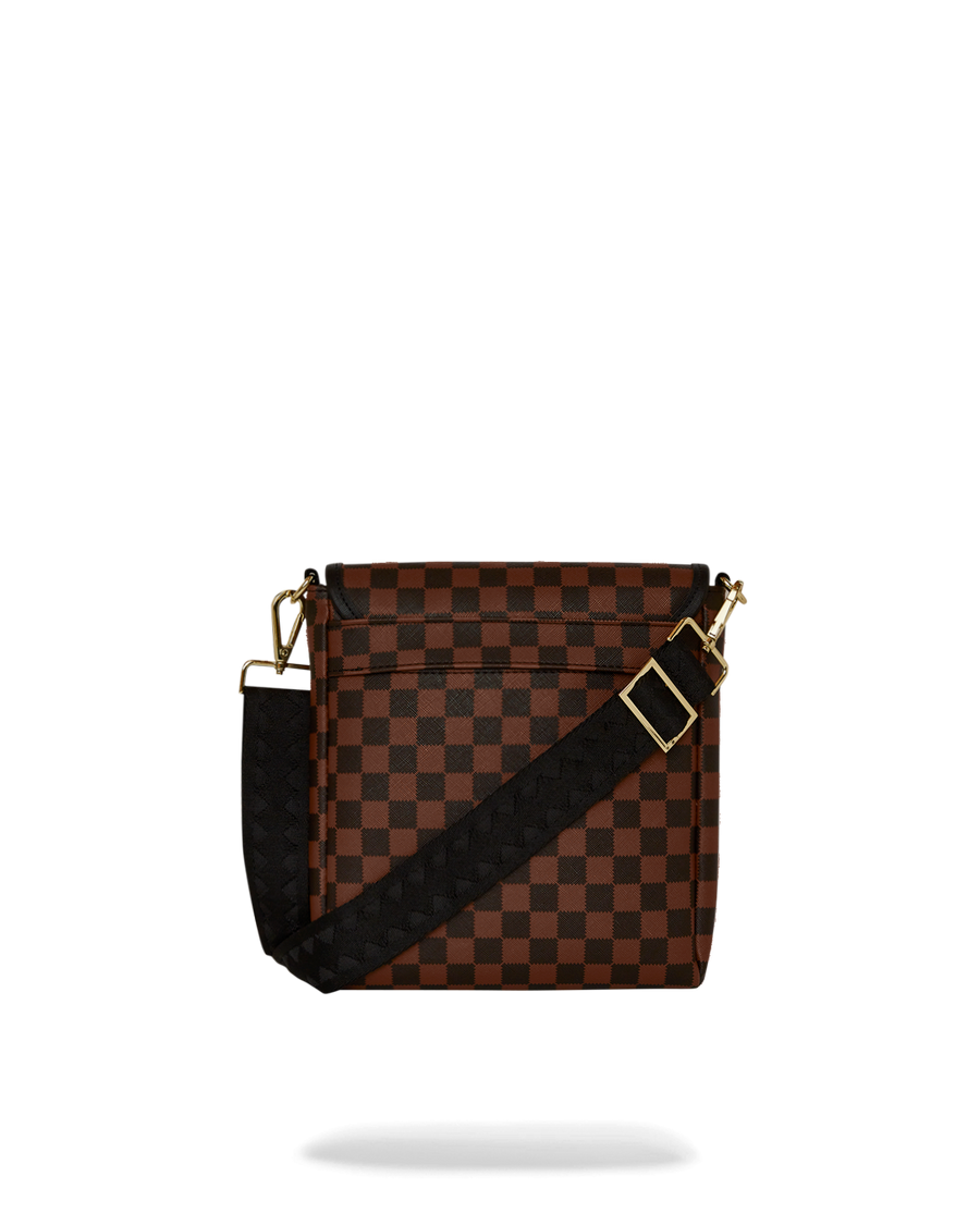 SAWTOOTH SHARKS IN PARIS MESSENGER SLING
