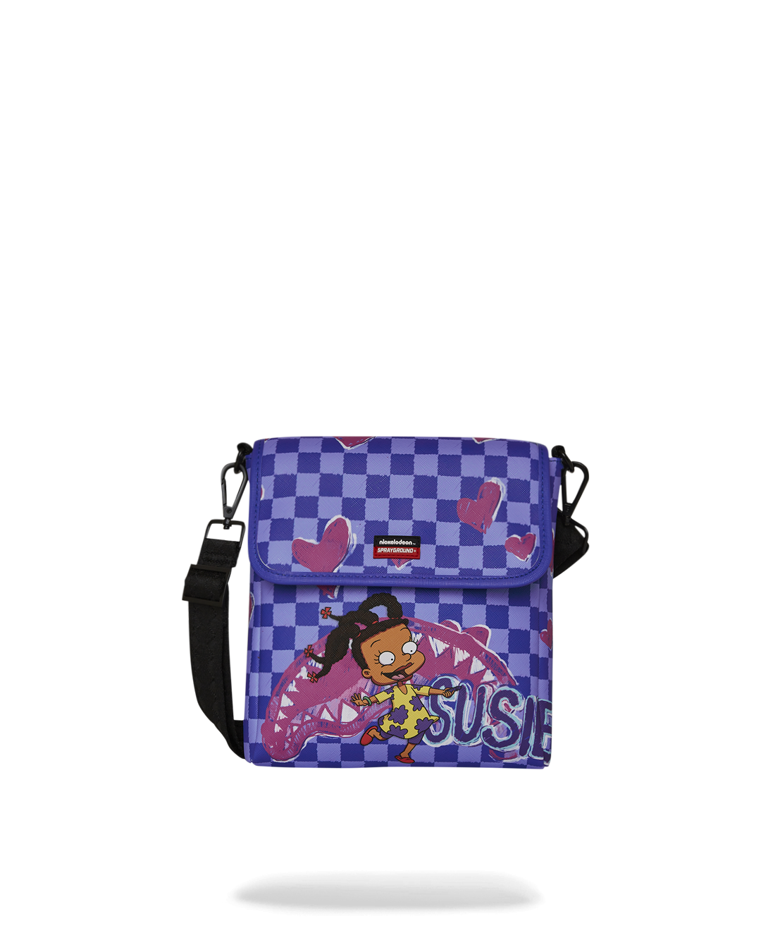 SUSIE CRAYON SHARK MESSENGER SLING