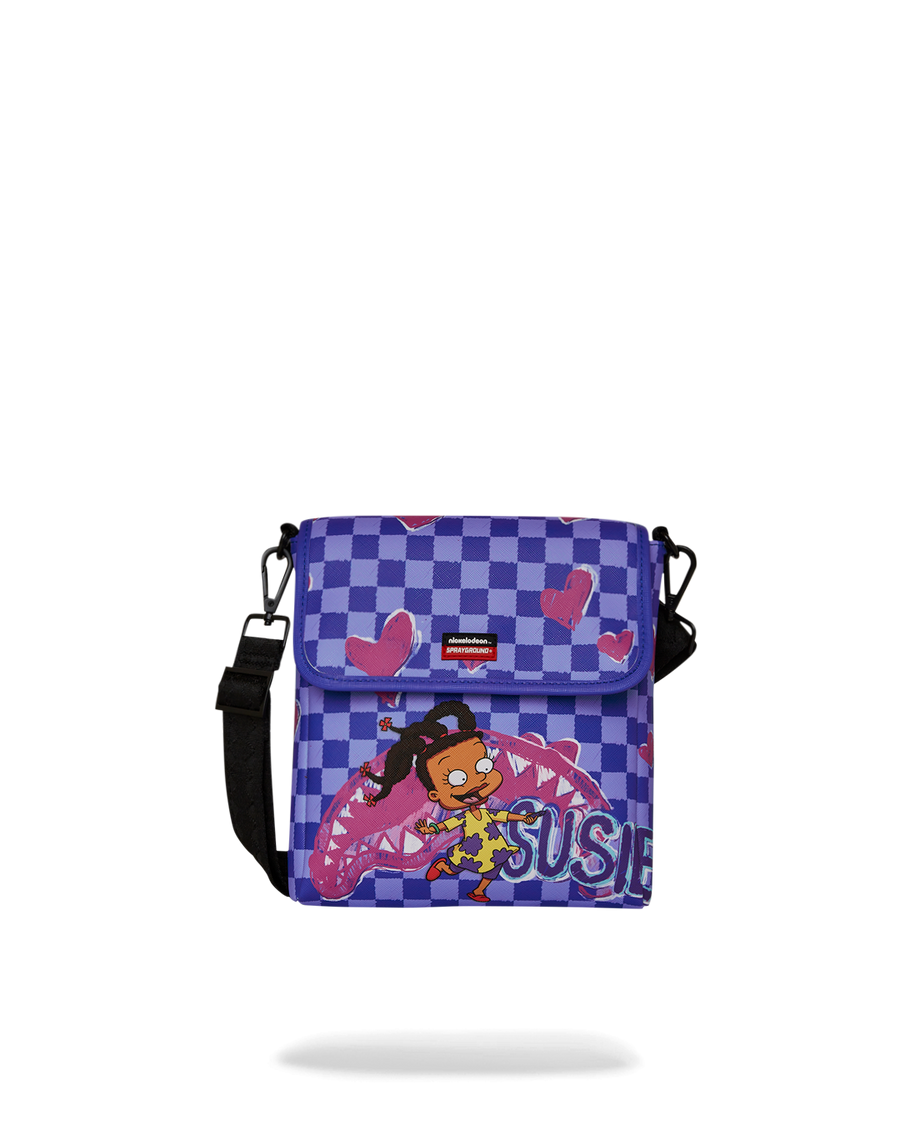 SUSIE CRAYON SHARK MESSENGER SLING