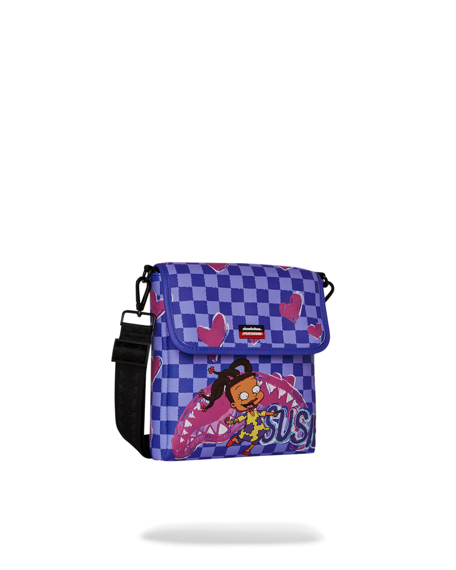 SUSIE CRAYON SHARK MESSENGER SLING