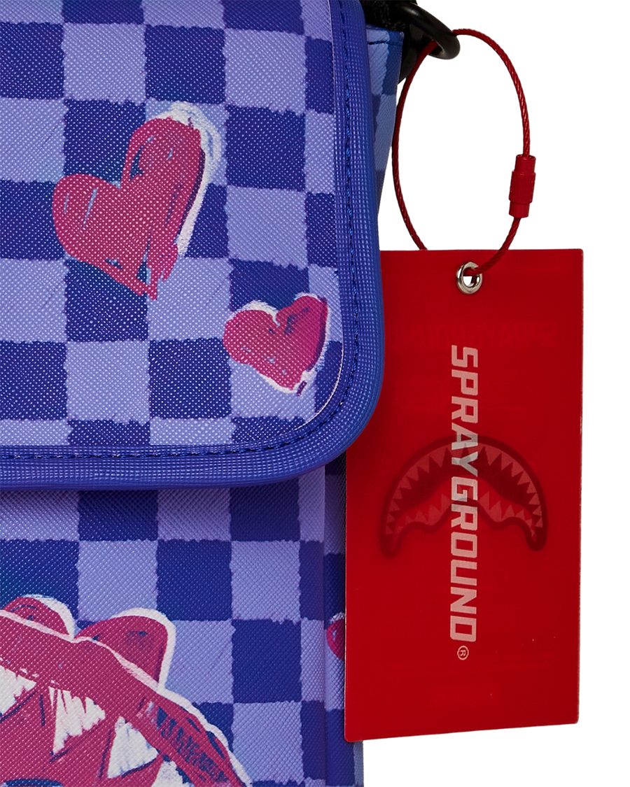 SUSIE CRAYON SHARK MESSENGER SLING