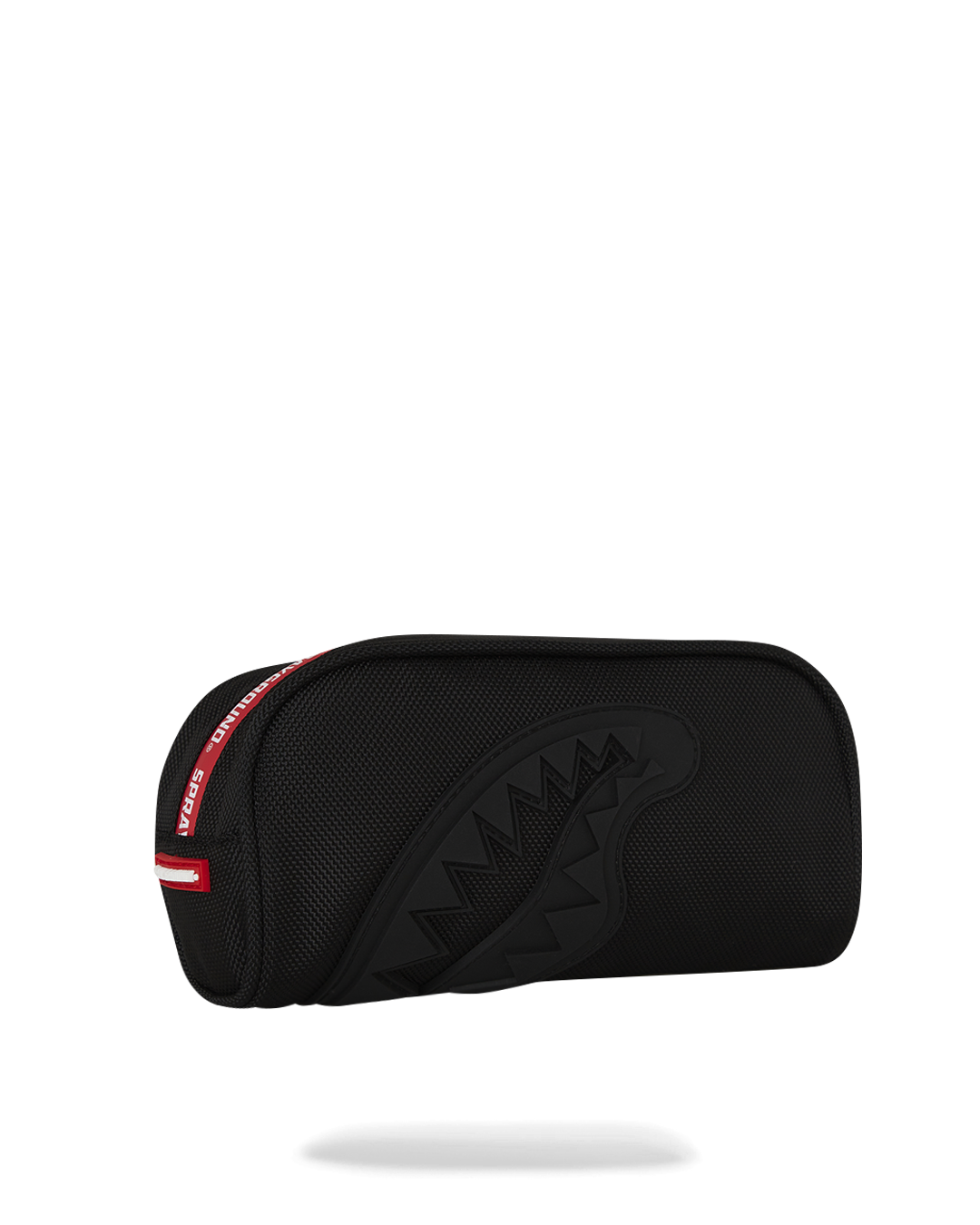 PRINTED ZIPPER SHARK POUCH