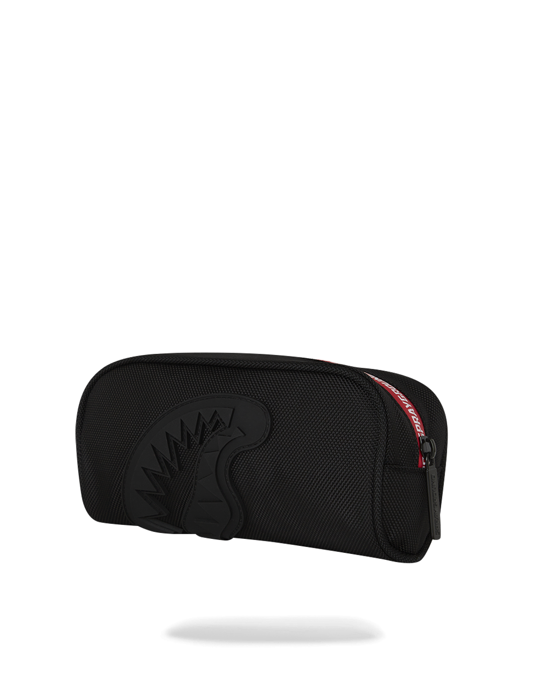 PRINTED ZIPPER SHARK POUCH