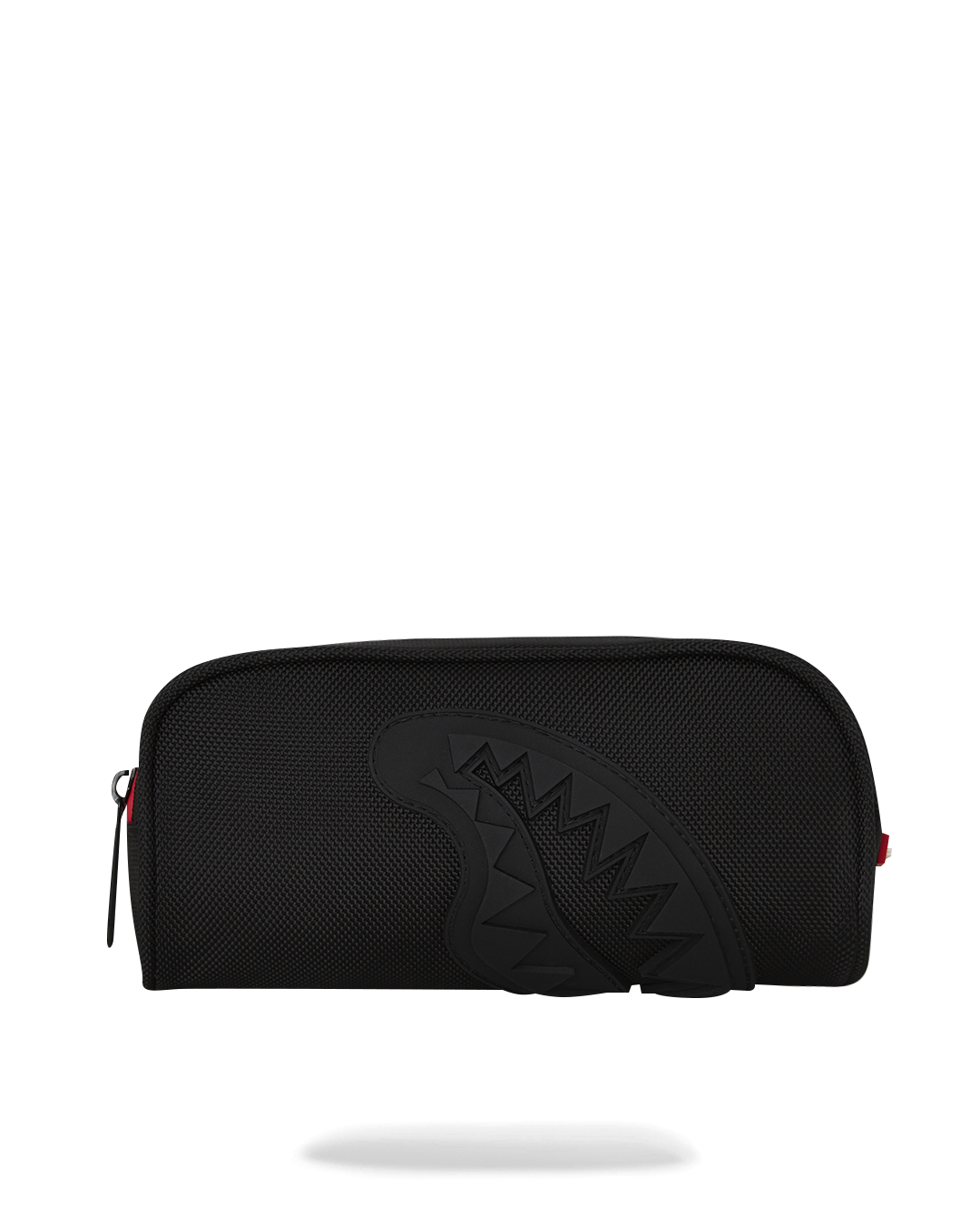 PRINTED ZIPPER SHARK POUCH