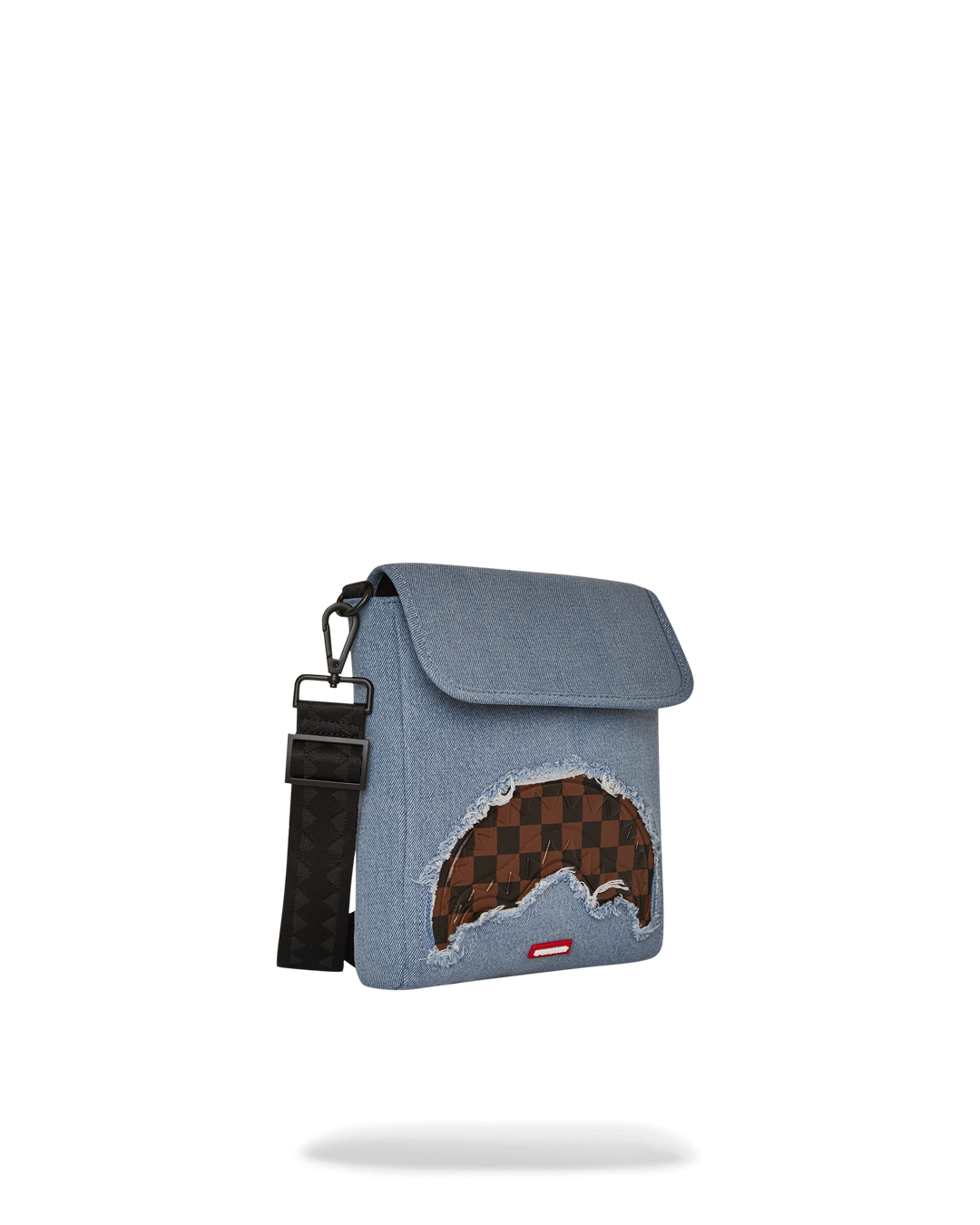 DENIM SHARK MESSENGER SLING