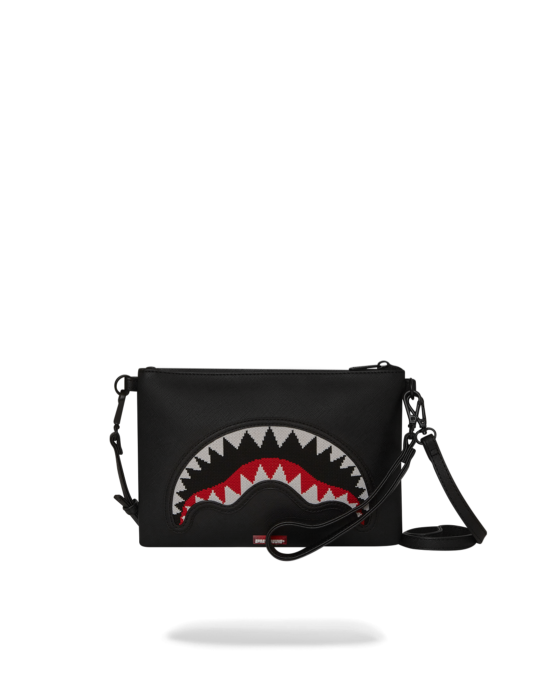 FLY KNIT MOUTH CROSSOVER CLUTCH