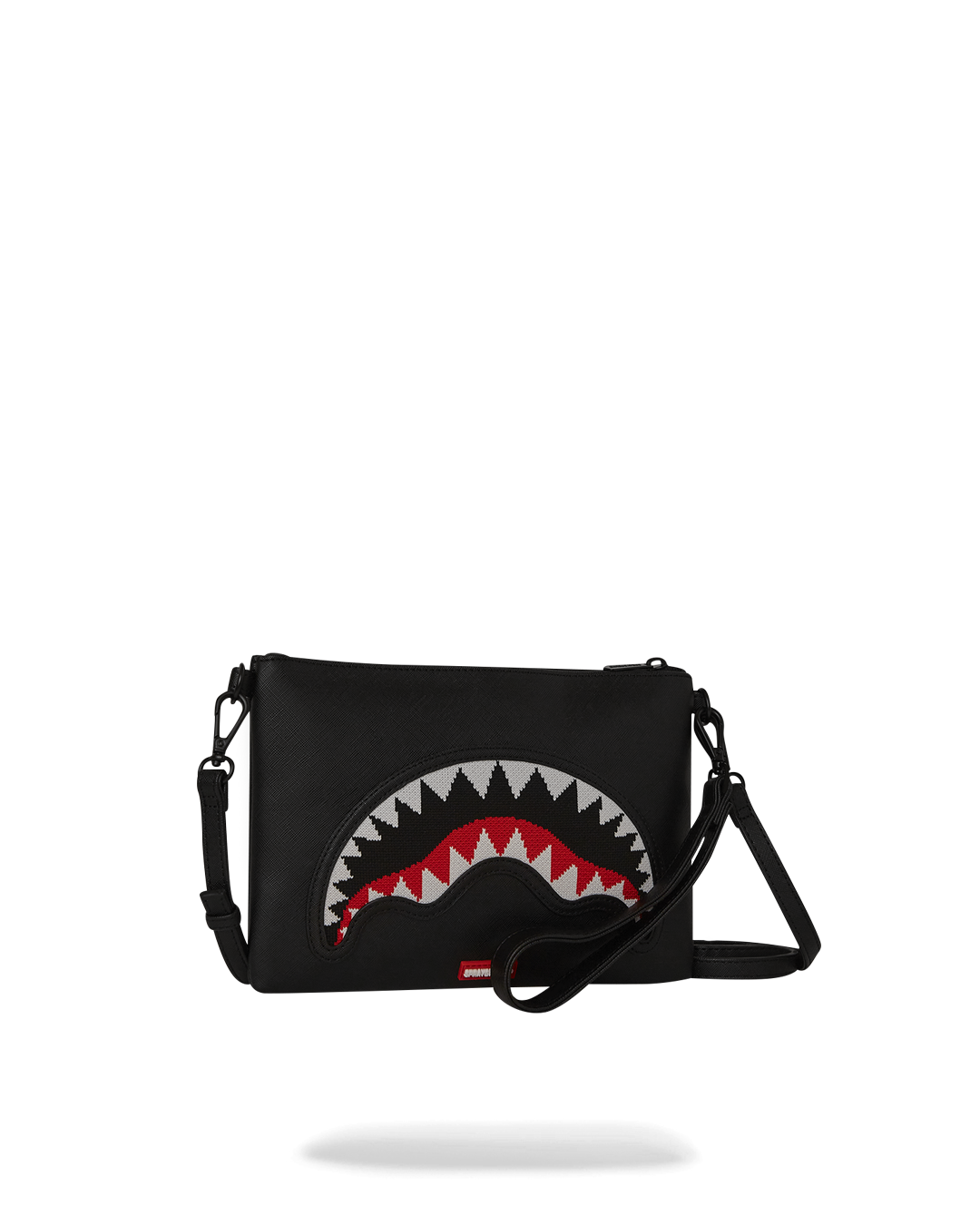 FLY KNIT MOUTH CROSSOVER CLUTCH