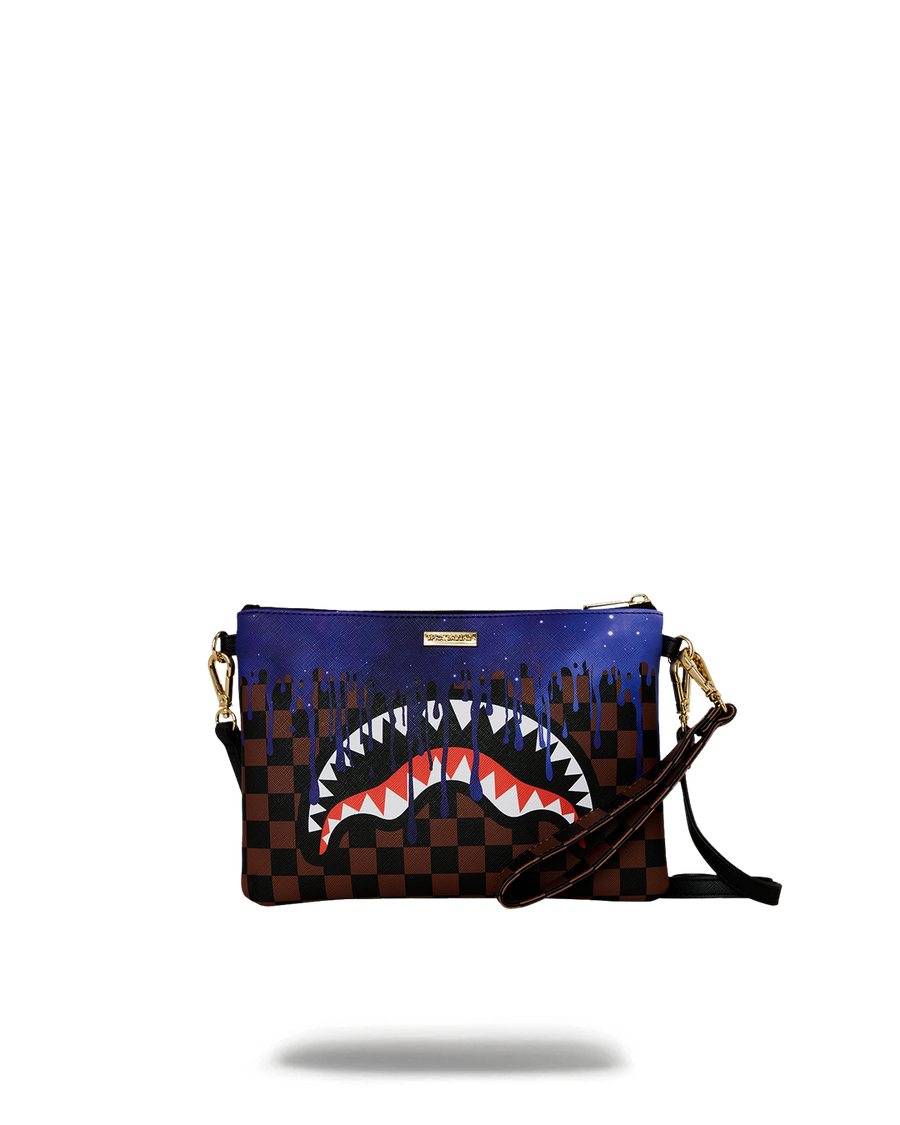LOST IN SPACE DRIP CROSSOVER CLUTCH