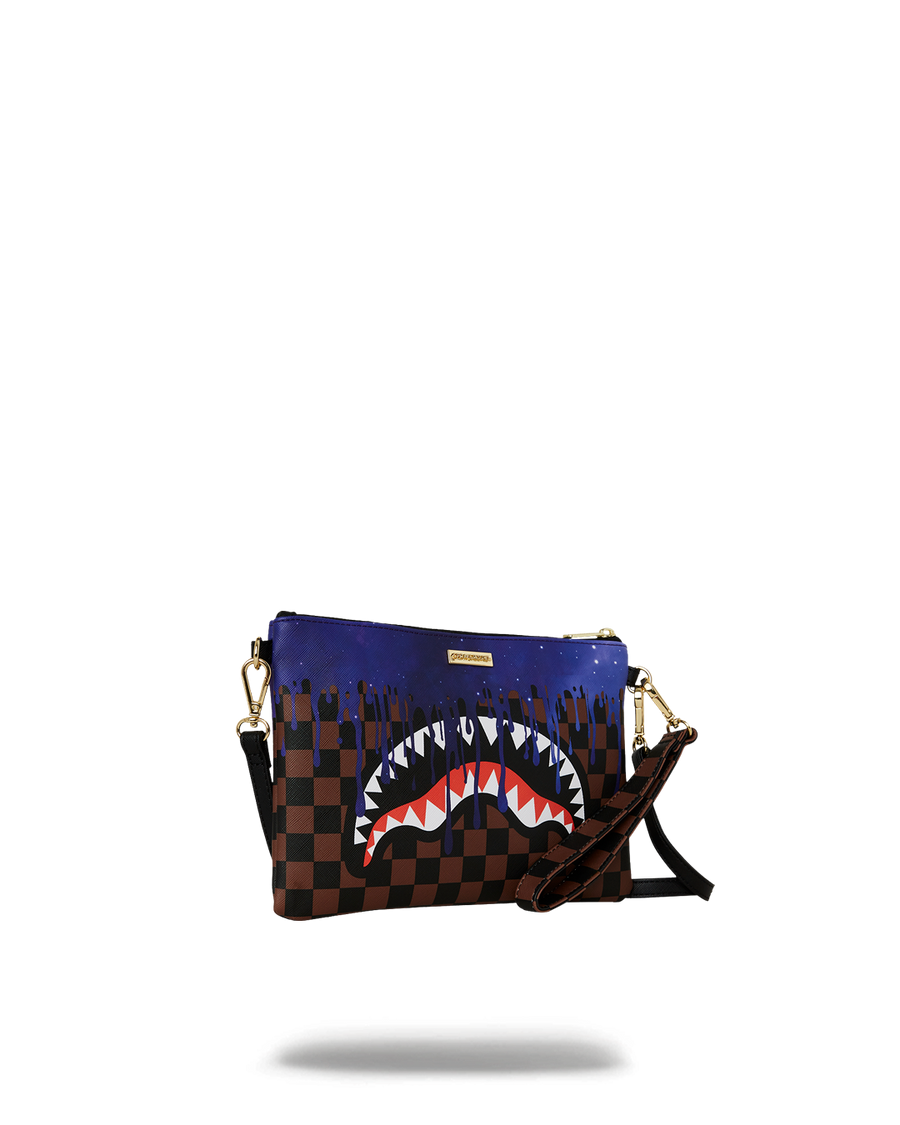 LOST IN SPACE DRIP CROSSOVER CLUTCH