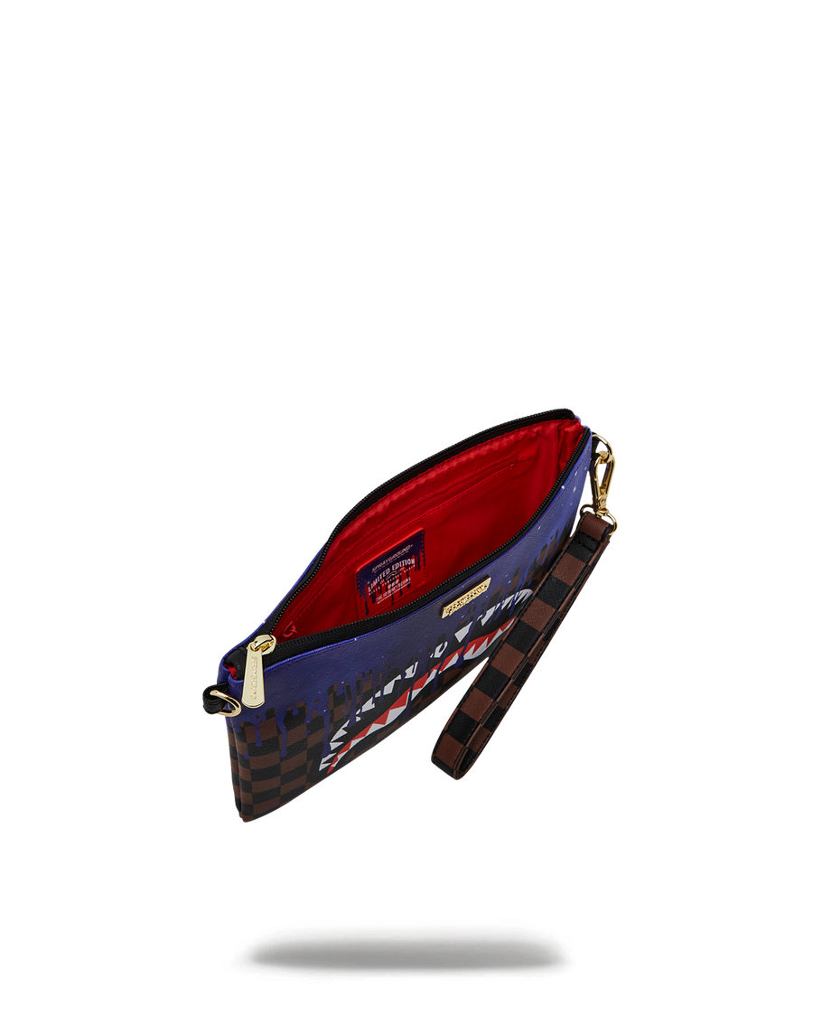 LOST IN SPACE DRIP CROSSOVER CLUTCH