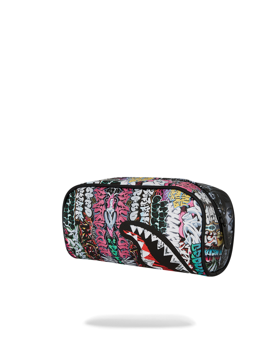 SPLIT CYBERSHARK PENCIL POUCH