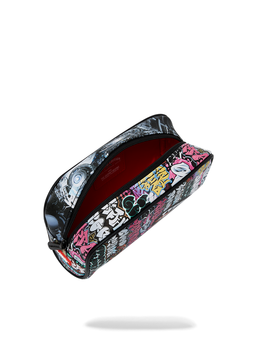 SPLIT CYBERSHARK PENCIL POUCH