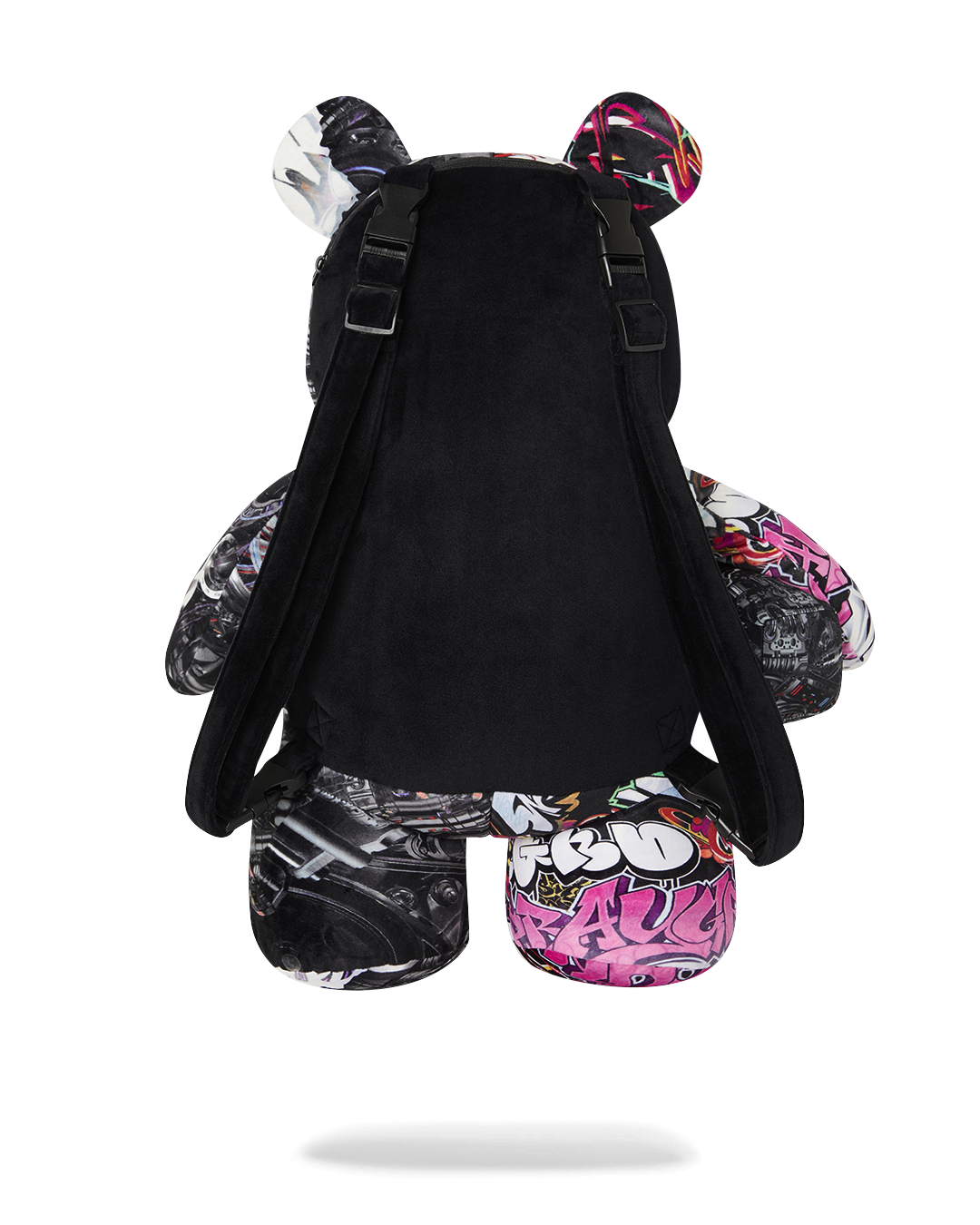 SPLIT CYBERSHARK MONEYBEAR TEDDY BEAR BACKPACK