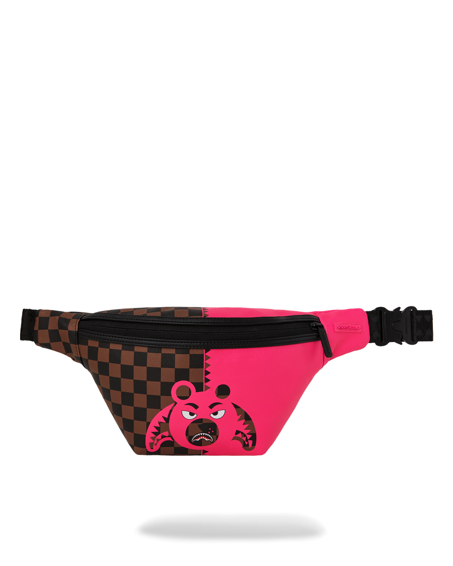 PINK BEAR SHARK SAVVY CROSSBODY