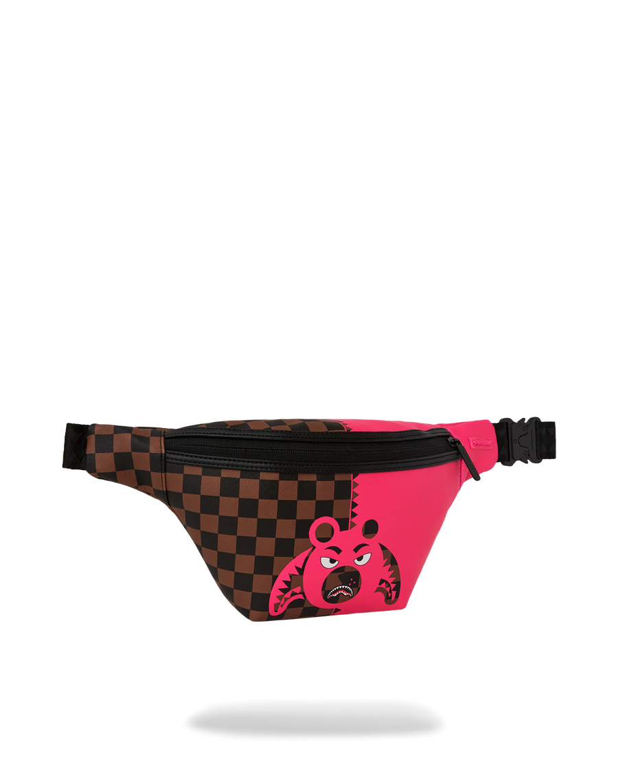 PINK BEAR SHARK SAVVY CROSSBODY