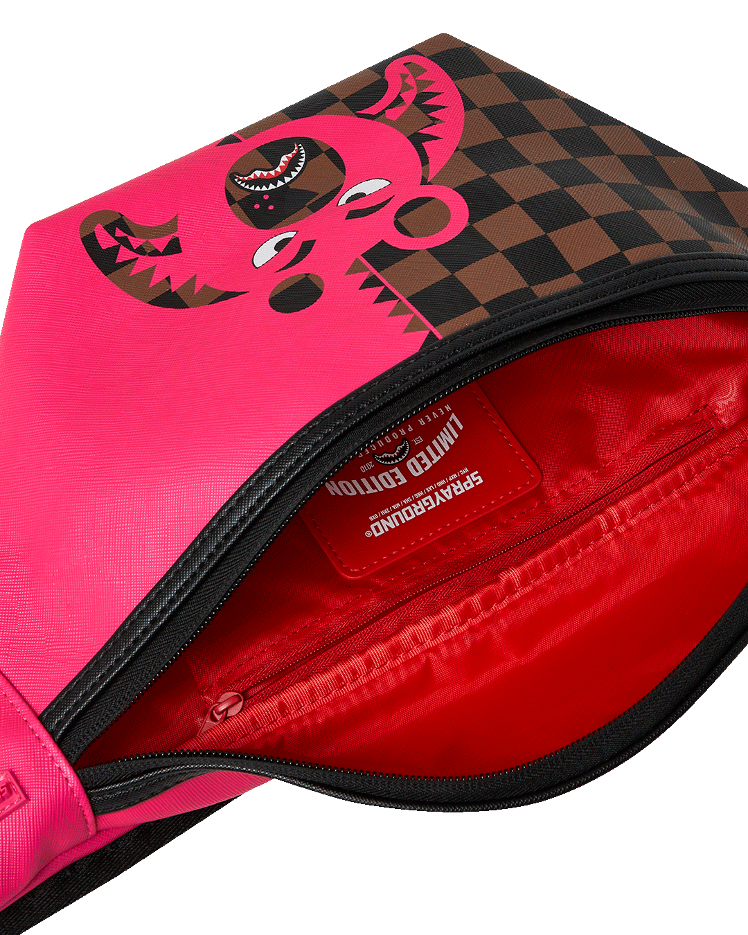 PINK BEAR SHARK SAVVY CROSSBODY