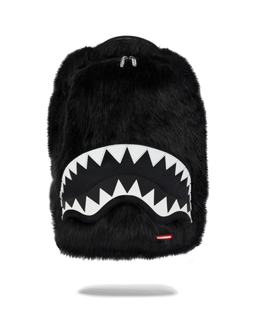 FUR CRAY BLACK BACKPACK