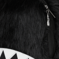 FUR CRAY BLACK BACKPACK