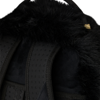 FUR CRAY BLACK BACKPACK