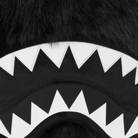 FUR CRAY BLACK BACKPACK