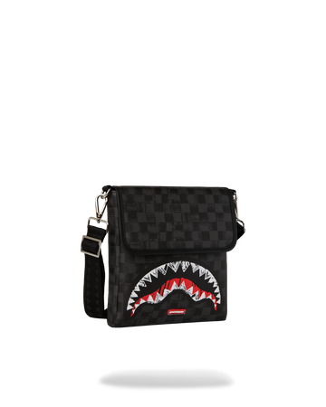 SCRIBBLE SHARK MESSENGER BAG