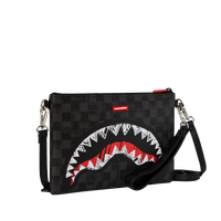 SCRIBBLE SHARK CROSSOVER CLUTCH