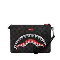 SCRIBBLE SHARK CROSSOVER CLUTCH