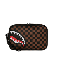 CHECK 2 EMBOSS TOILETRY BAG