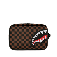 CHECK 2 EMBOSS TOILETRY BAG