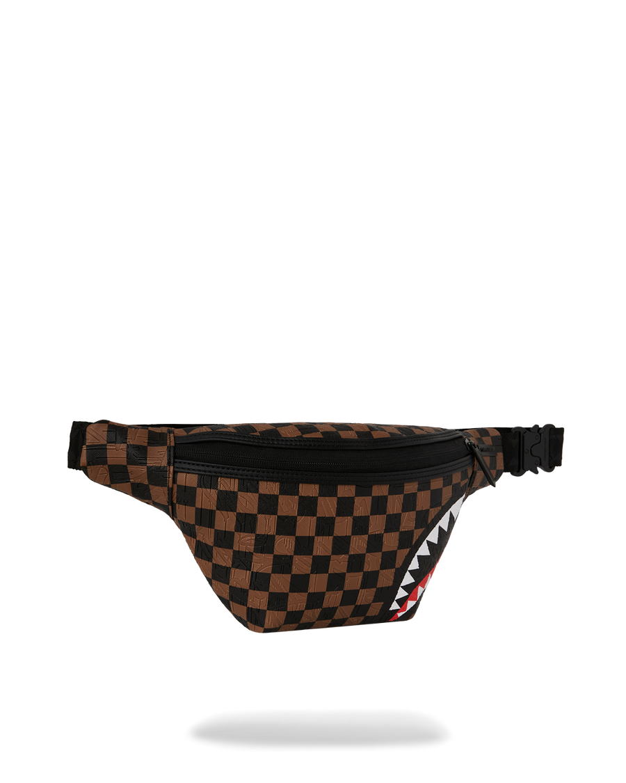 CHECK 2 EMBOSS SAVVY CROSSBODY