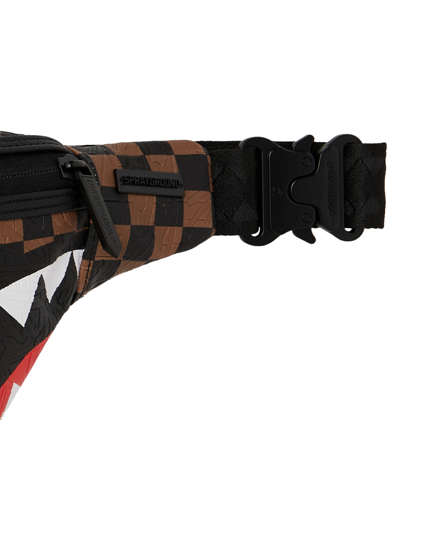 CHECK 2 EMBOSS SAVVY CROSSBODY