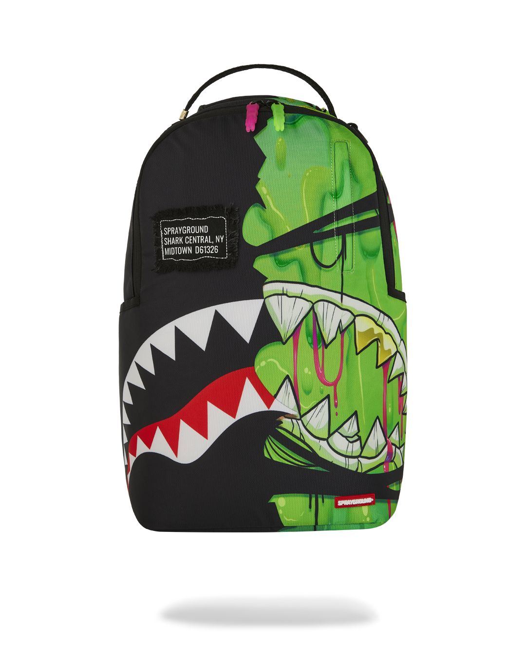 HALLOWEEN SHARK CENTRAL DRIPPY SPLIT BACKPACK