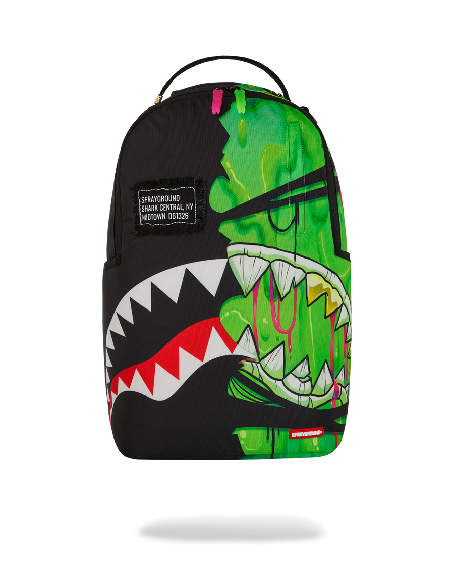 HALLOWEEN SHARK CENTRAL DRIPPY SPLIT BACKPACK