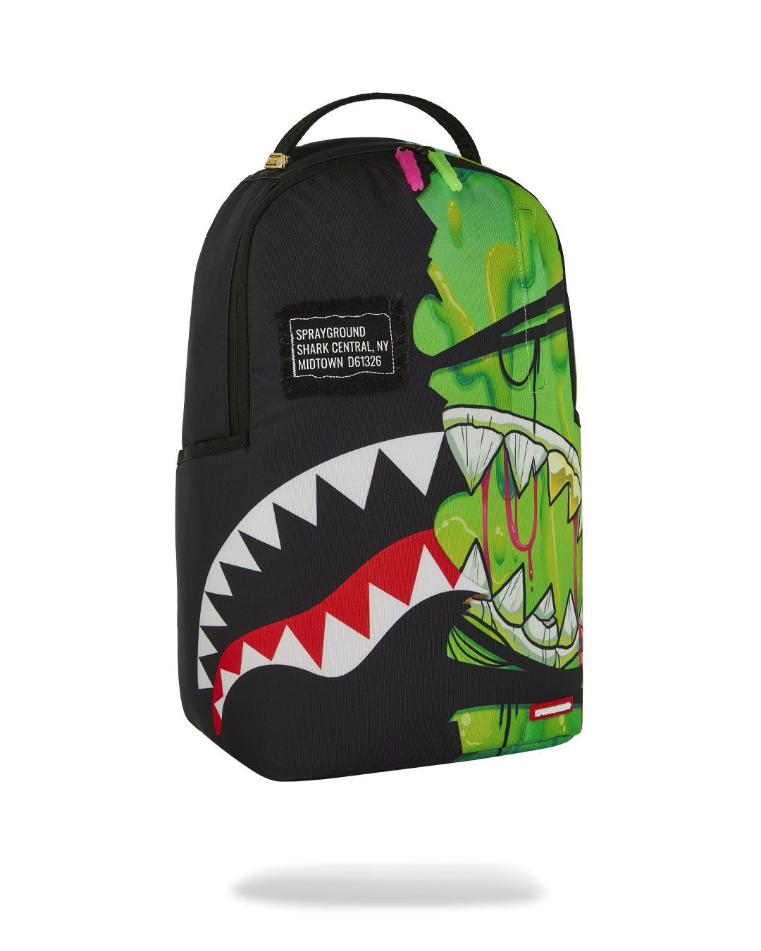 HALLOWEEN SHARK CENTRAL DRIPPY SPLIT BACKPACK