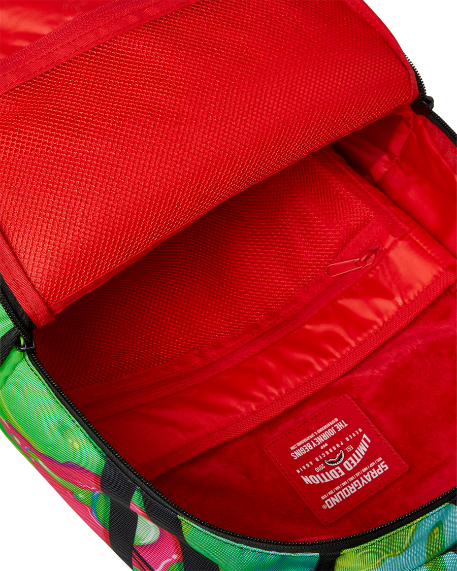 HALLOWEEN SHARK CENTRAL DRIPPY SPLIT BACKPACK