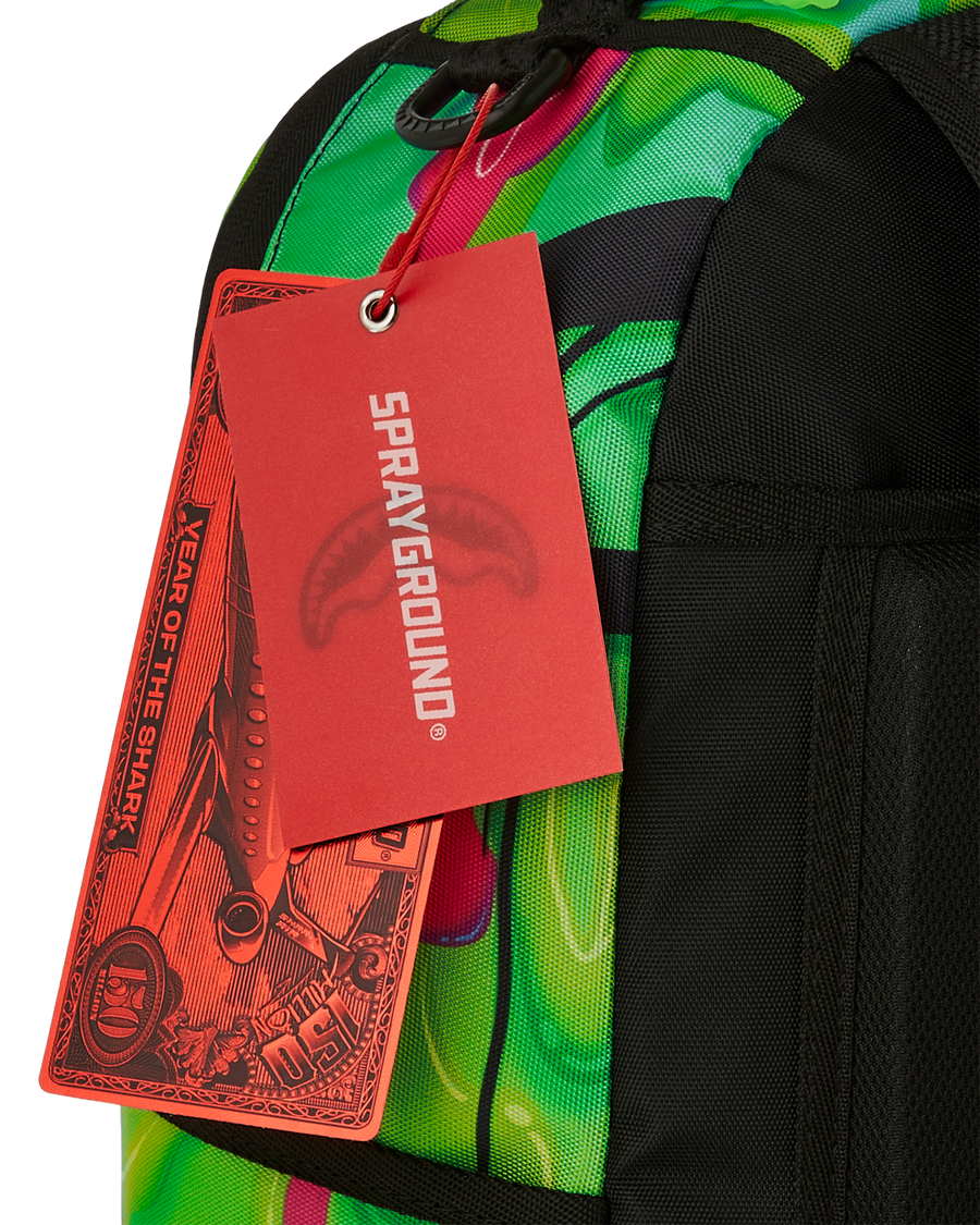 HALLOWEEN SHARK CENTRAL DRIPPY SPLIT BACKPACK